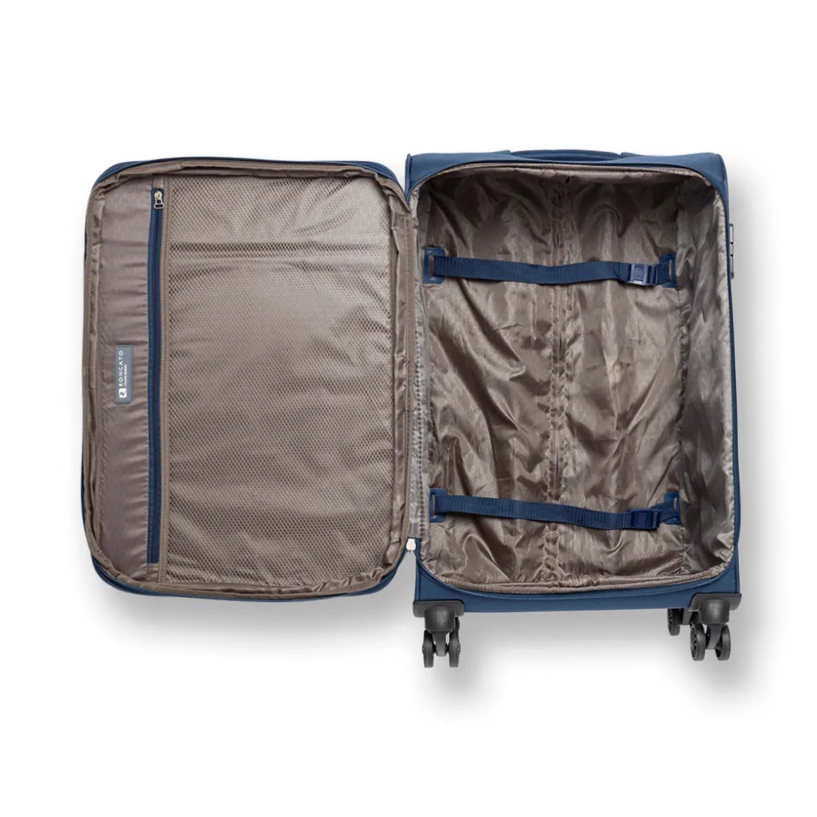 Trolley medio blu navy in tessuto Ciak Roncato
