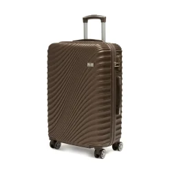 Trolley medio marrone in ABS Romeo Gigli