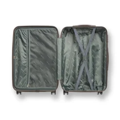 Trolley medio marrone in ABS Romeo Gigli