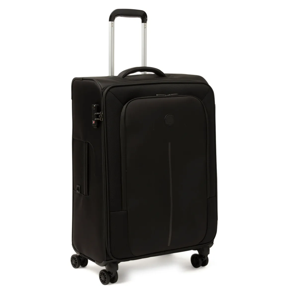 Trolley medio nero in tessuto Delsey Paris Caracas