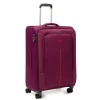 Trolley medio viola in tessuto Delsey Paris