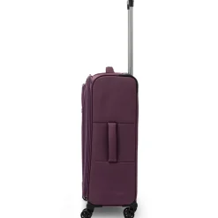 Trolley medio viola in tessuto Romeo Gigli