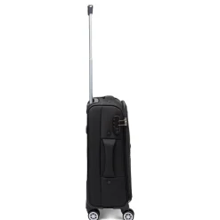 Trolley piccolo nero in tessuto Valigie Romeo Gigli