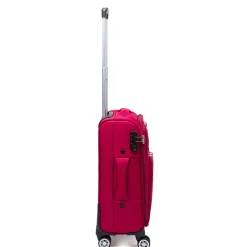Trolley piccolo rosso in tessuto Govago