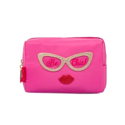 Trousse Fucsia da donna con dettagli glitter Camomilla Milano