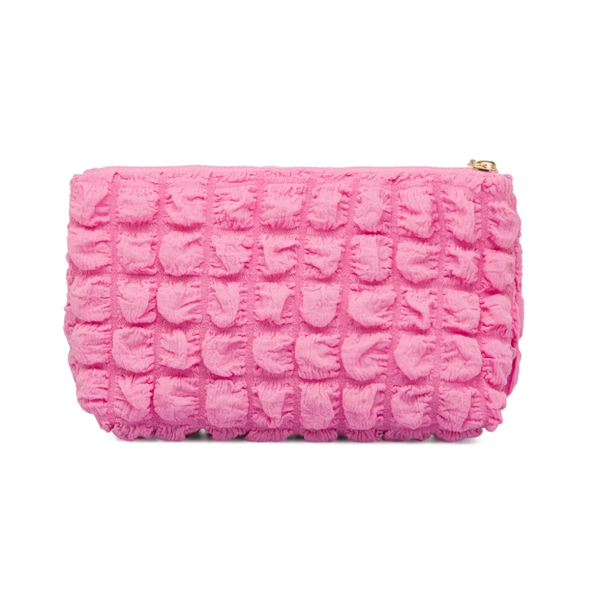 Trousse porta oggetti rosa da donna con logo Camomilla Milano