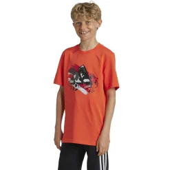 T-shirt bambino arancione Training Graphic Junior adidas
