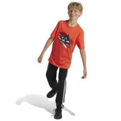 T-shirt bambino arancione Training Graphic Junior adidas