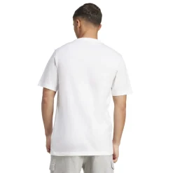 T-shirt bianca da Uomo con logo adidas M CAMO LOGO T