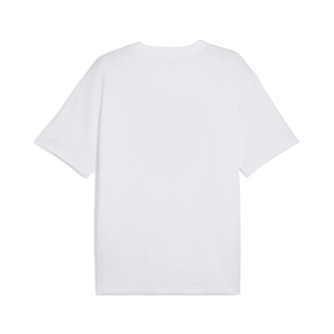 T-shirt bianca in cotone da Uomo con logo e stampa Puma