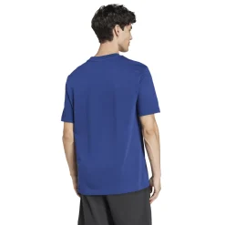 T-shirt blu da Uomo con logo adidas M SL SJ T