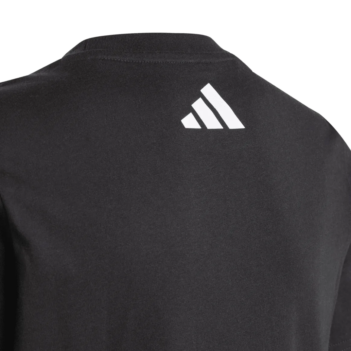 T-shirt da Bambino nera con logo adidas x Mercedes-AMG Petronas F1 Team