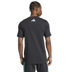 T-shirt da Uomo nera con logo adidas x Mercedes-AMG Petronas F1 Team
