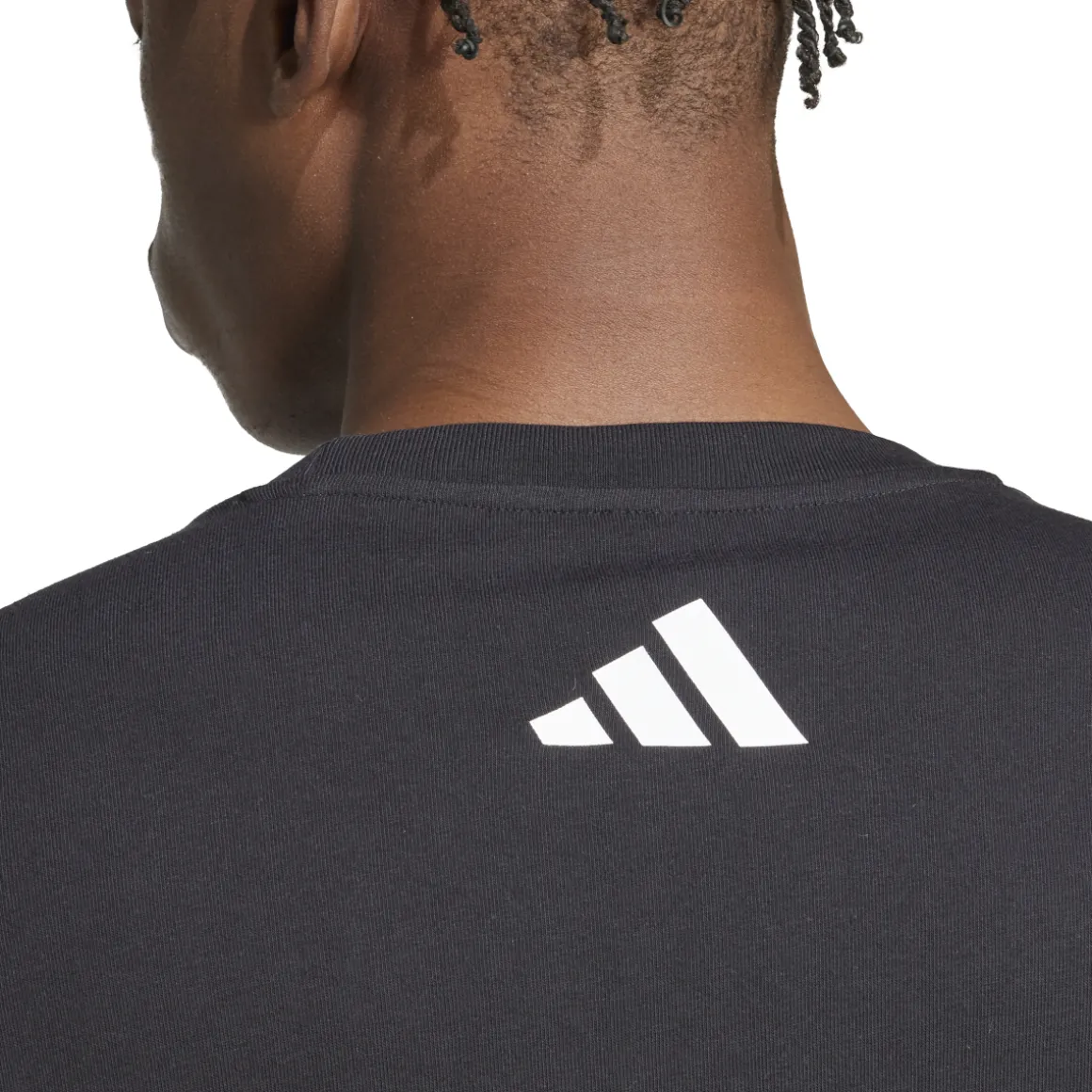 T-shirt da Uomo nera con logo adidas x Mercedes-AMG Petronas F1 Team