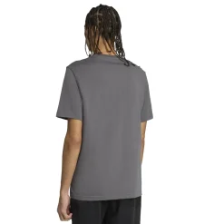T-shirt grigia da Uomo con logo adidas
