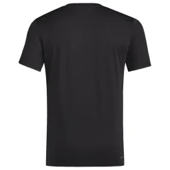 T-shirt nera da allenamento uomo Train Essentials 3-Stripes adidas