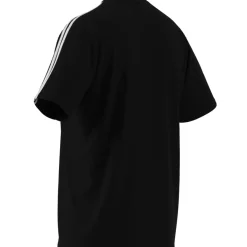T-shirt nera da allenamento uomo Train Essentials 3-Stripes adidas