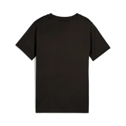 T-shirt nera da Bambino con logo GRAPHICS Tee Puma