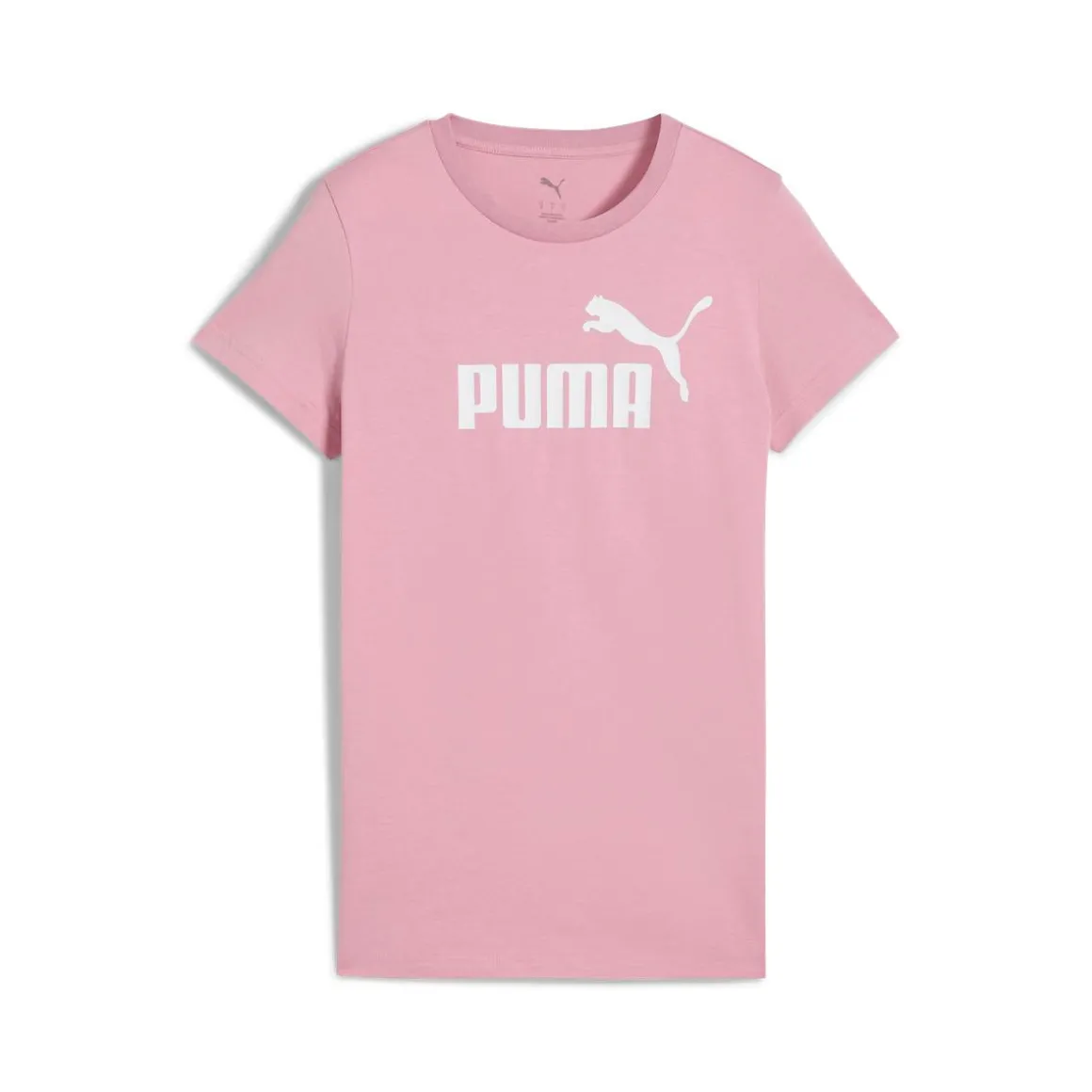 T-shirt rosa da Donna con logo frontale ESS No. 1 Puma