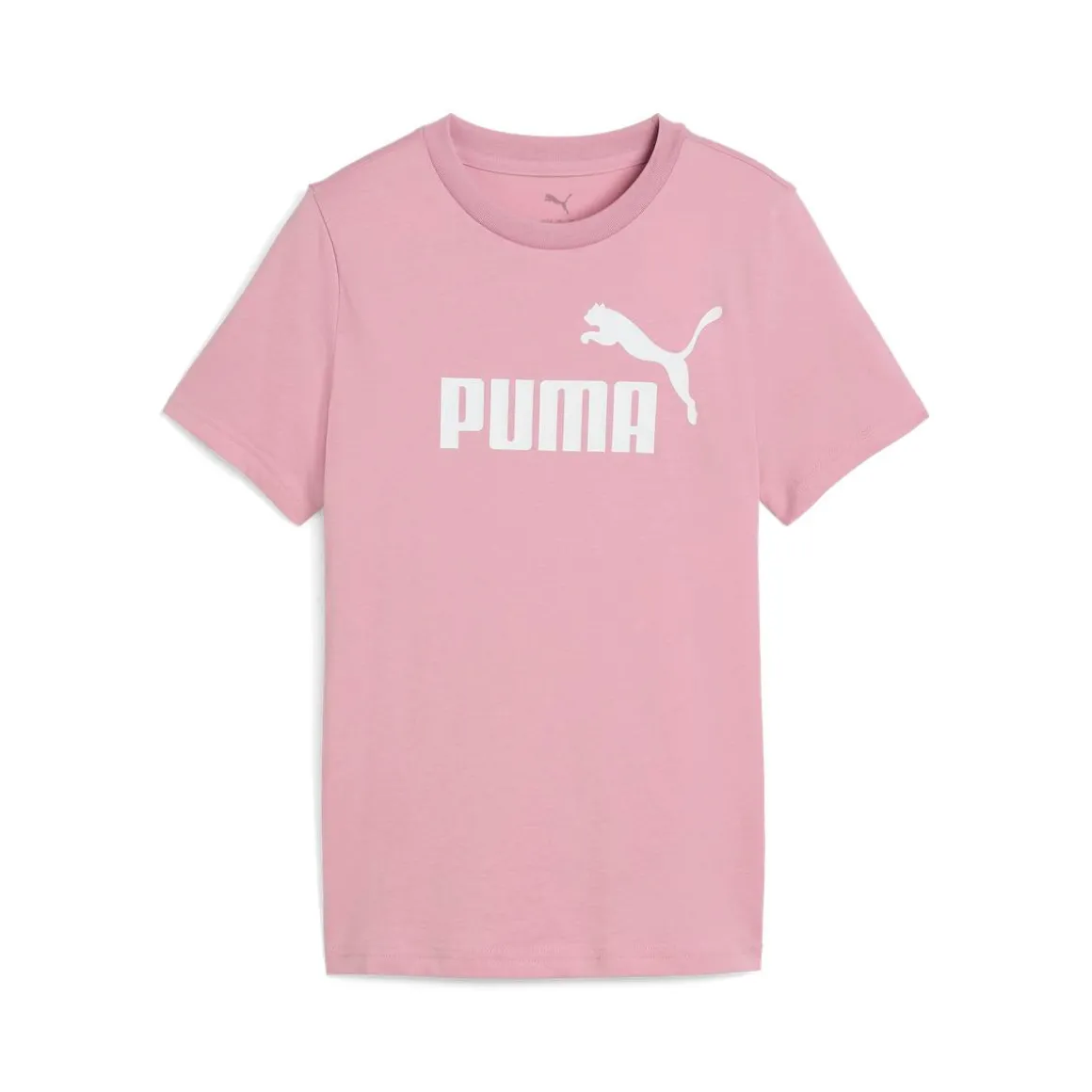 T-shirt rosa da Ragazza con logo ESS No. 1 Puma