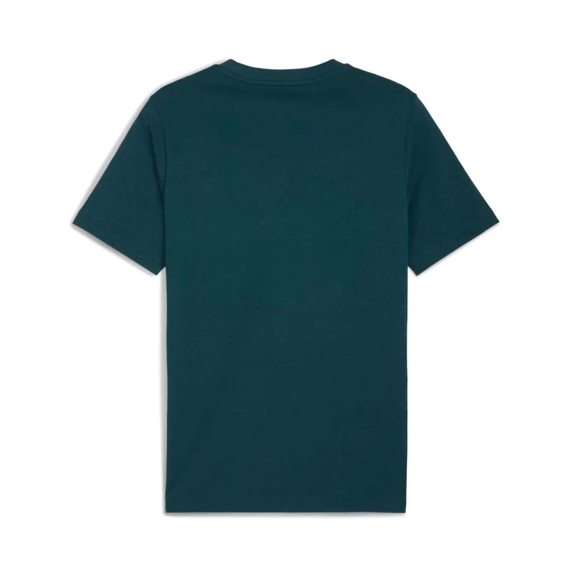 T-shirt verde da Uomo con logo frontale GRAPHIC Box Tee Puma