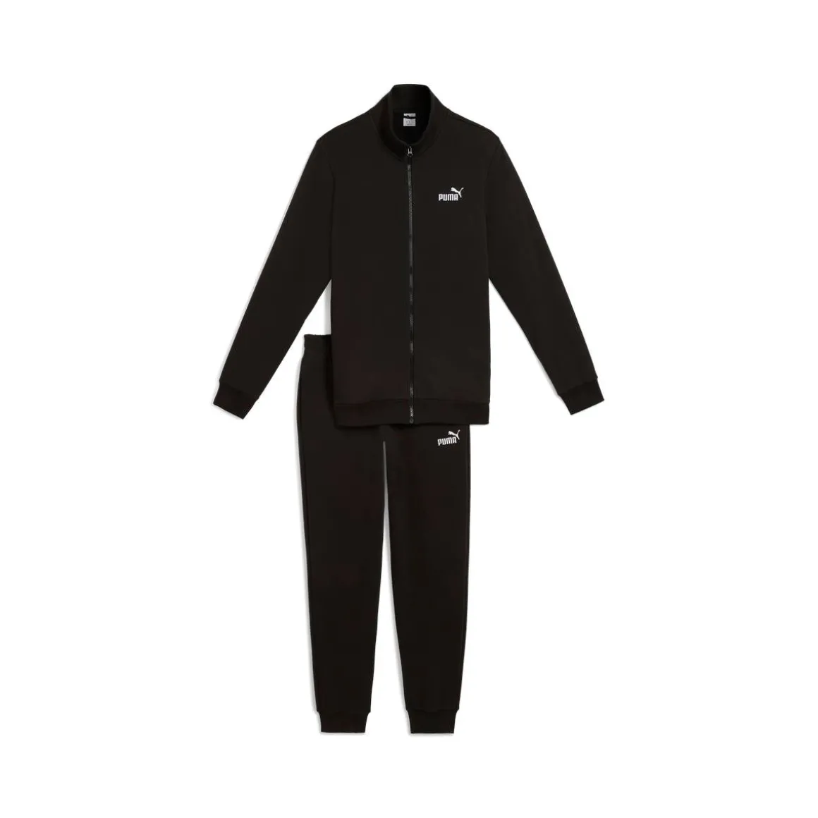 Tuta Completo sportivo nera da Uomo con logo Puma