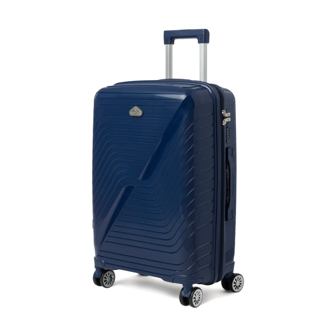 Valigia media in abs blu Romeo Gigli