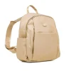 Zaino Beige da Donna effetto lucido con logo Swish Jeans