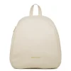 Zaino bianco off-white da Donna con dettagli dorati Enrico Coveri