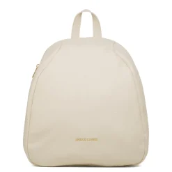 Zaino bianco off-white da Donna con dettagli dorati Enrico Coveri