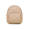 Zaino da donna nude con tasche e logo Lora Ferres