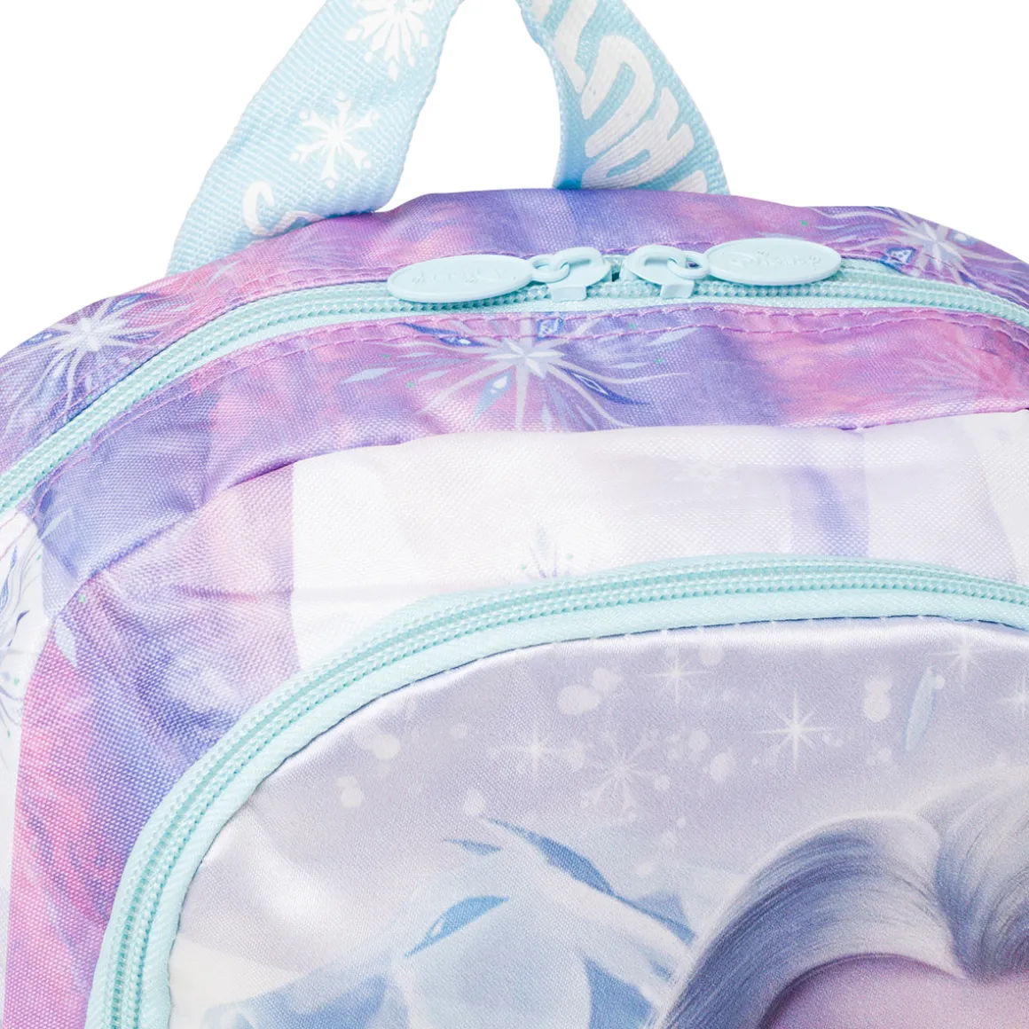 Zaino da scuola medio lilla con stampa Frozen