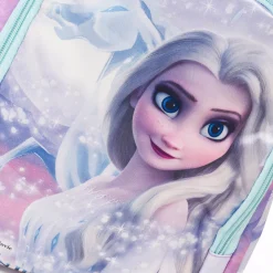 Zaino da scuola medio lilla con stampa Frozen