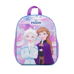 Zaino da scuola piccolo lilla con dettaglio Frozen