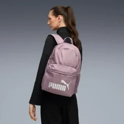 Zaino lilla da Donna con logo bianco Puma
