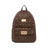 Zaino marrone da Donna con logo All Over Giulia Pieralli