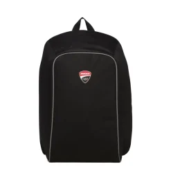 Zaino nero con badge Ducati Corse