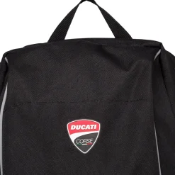 Zaino nero con badge Ducati Corse