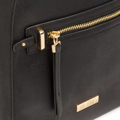 Zaino nero da Donna con tasca a vista Lora Ferres
