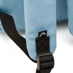 Zaino sportivo azzurro Unisex con tasche e logo Head