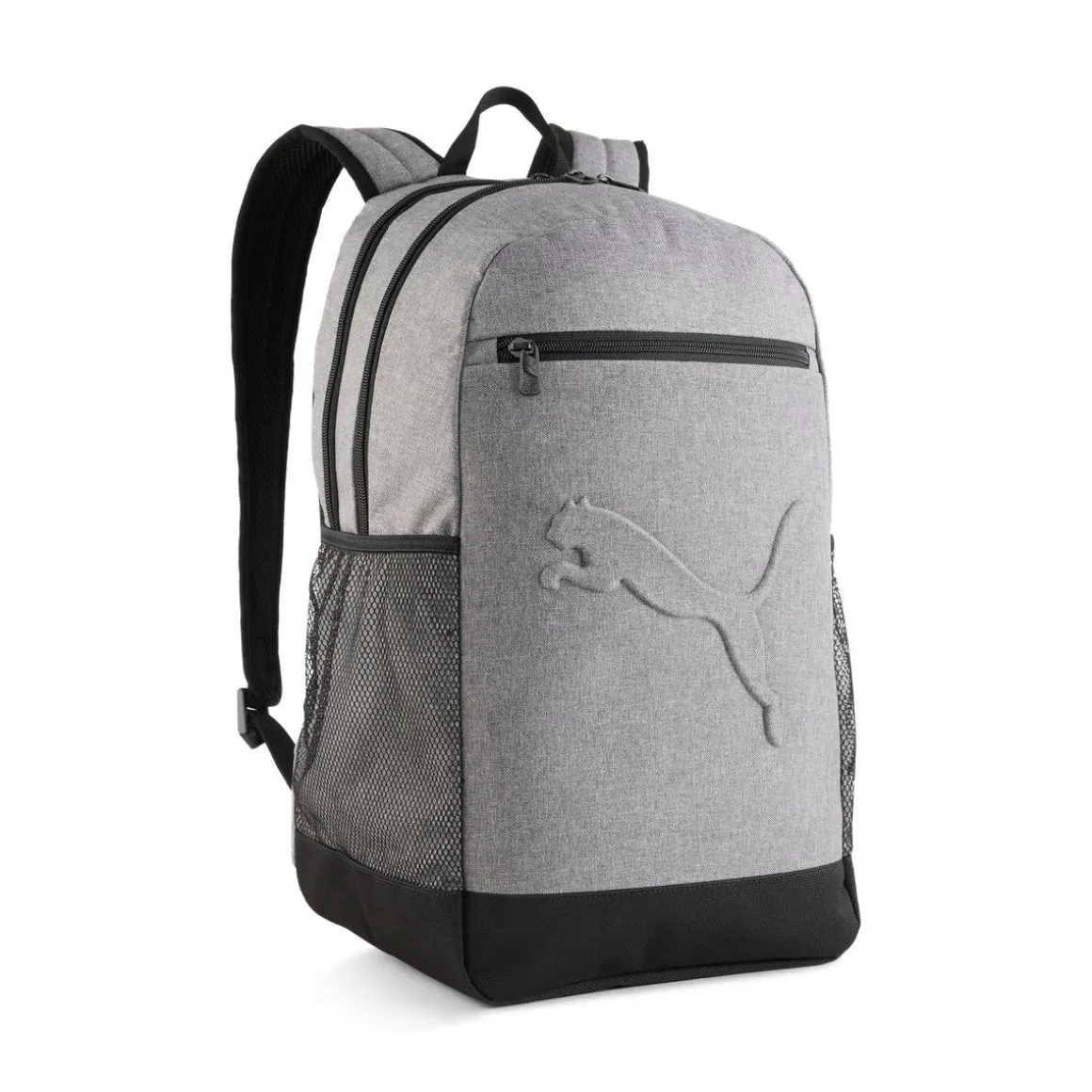 Zaino Sportivo Grigio da Uomo con logo in rilievo Buzz Heather Puma