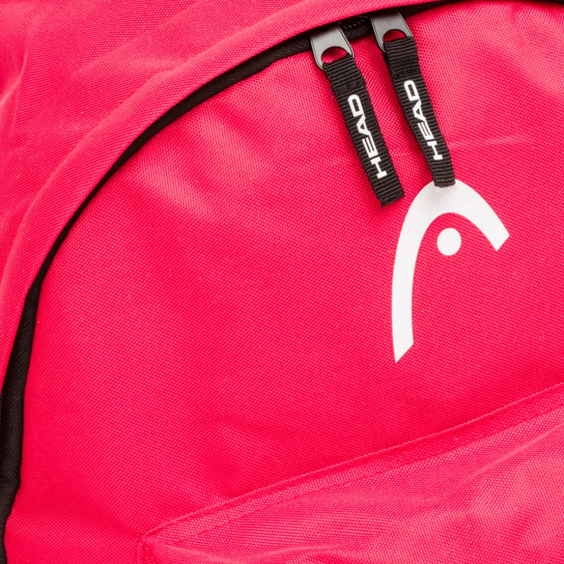 Zaino sportivo rosso Unisex con tasche e logo Head