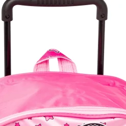 Zaino trolley da scuola rosa con stampa L.O.L. Surprise!