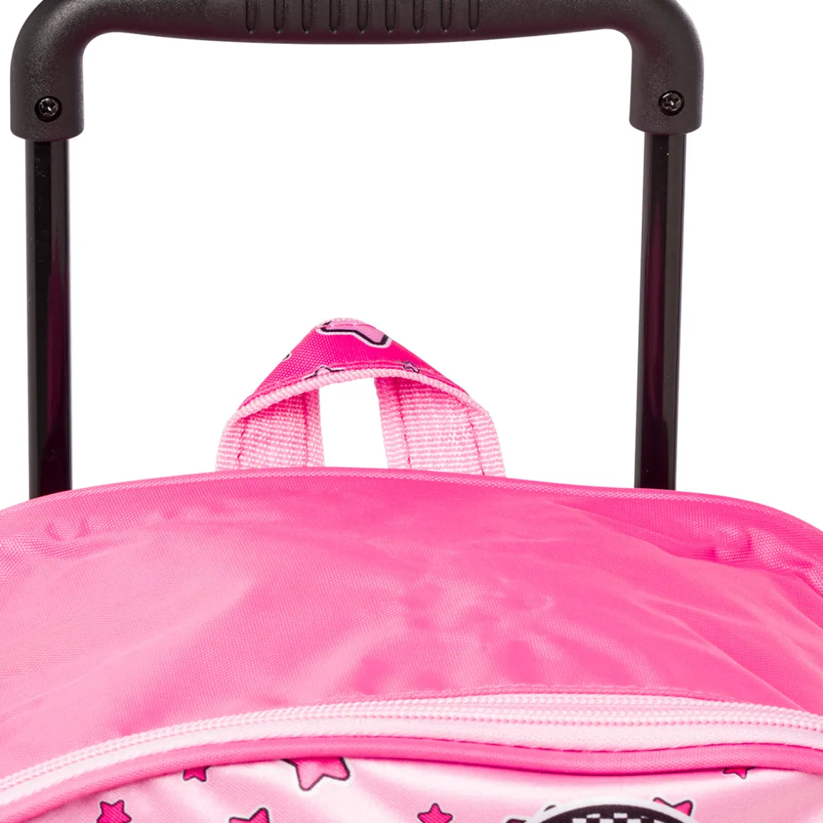 Zaino trolley da scuola rosa con stampa L.O.L. Surprise!